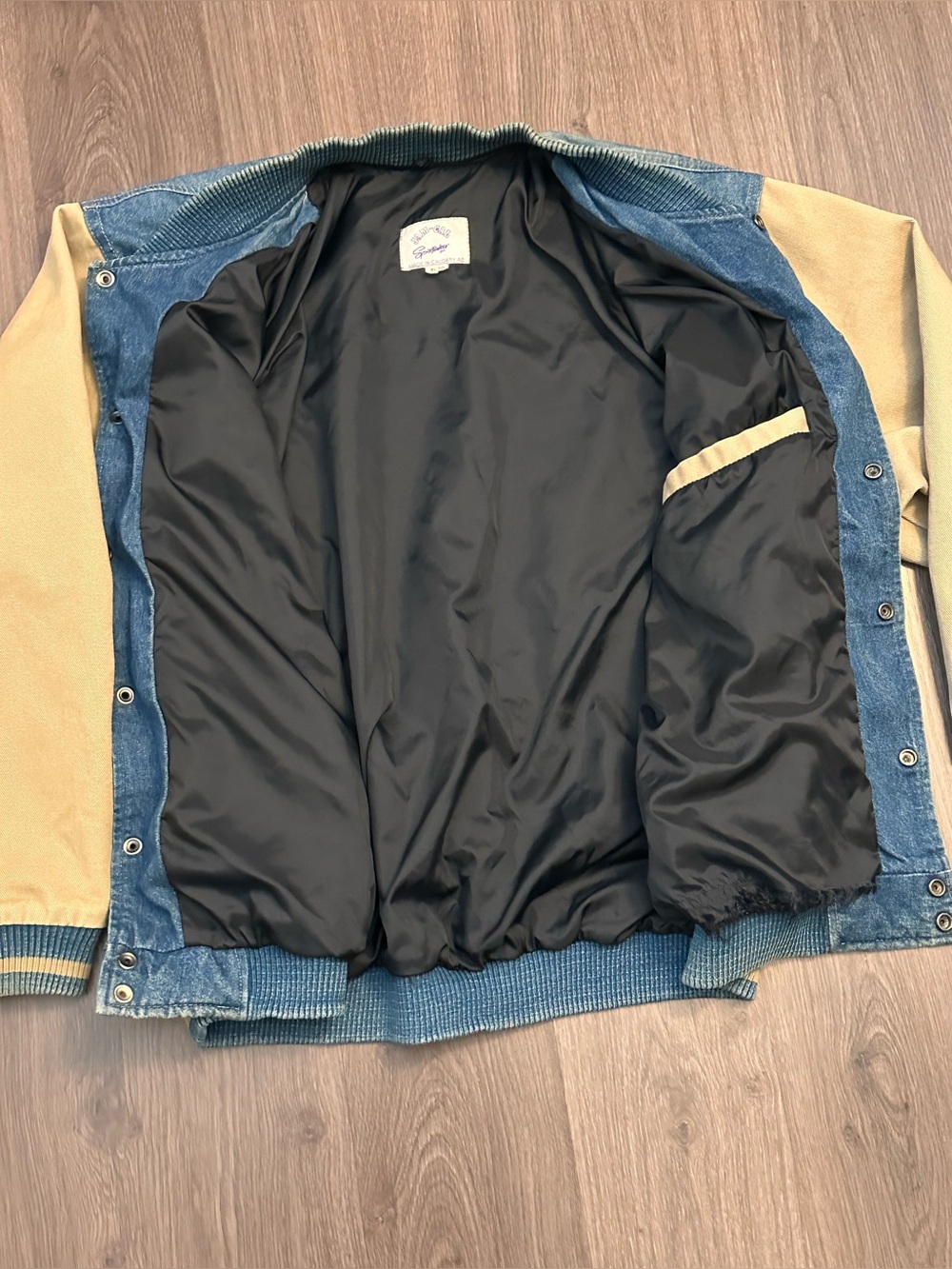 Calgary Stampede Denim Varsity Jacket - Picture 4 of 10